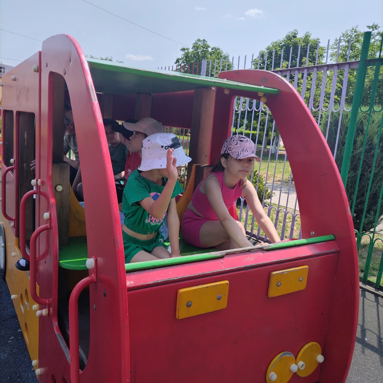 Очередной активный день в лагере.